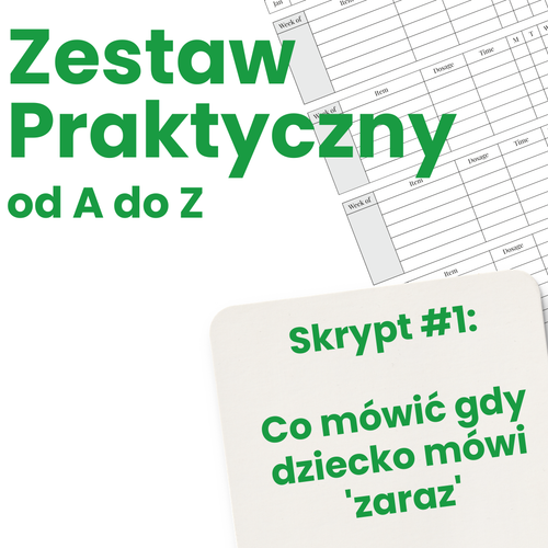 Zestaw Praktyczny: Skrypty, Plannery i Trackery dla Spokojnej Matki - Odbuduj relacje ze Swoim dzieckiem